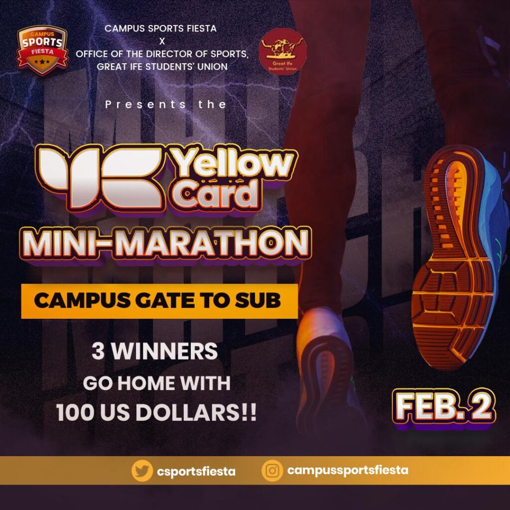 Yellow Card Mini Marathon